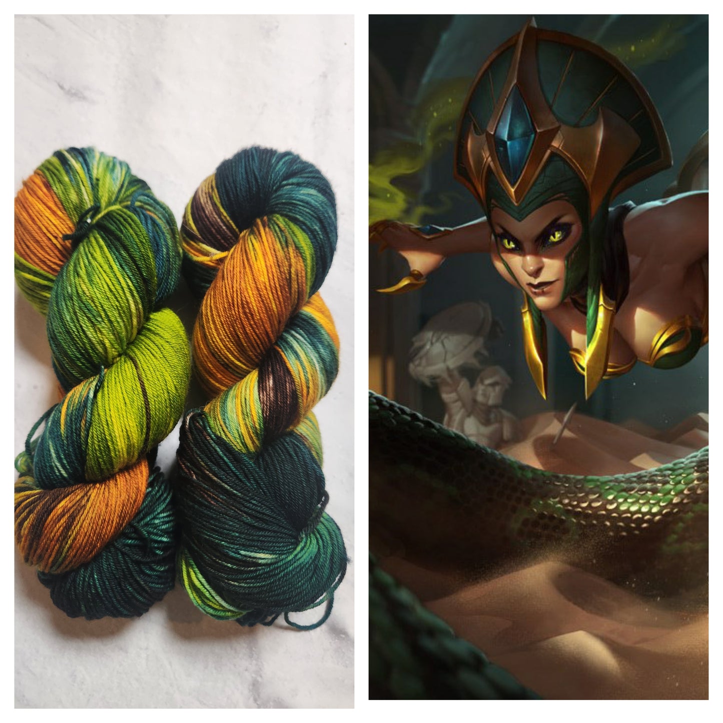 The Serpent's Embrace - League of Legends Inspired